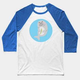 Munching Manatee Baseball T-Shirt